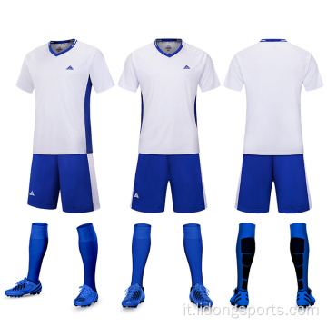 Maglia da calcio di sublimazione personalizzata maglia della squadra di calcio